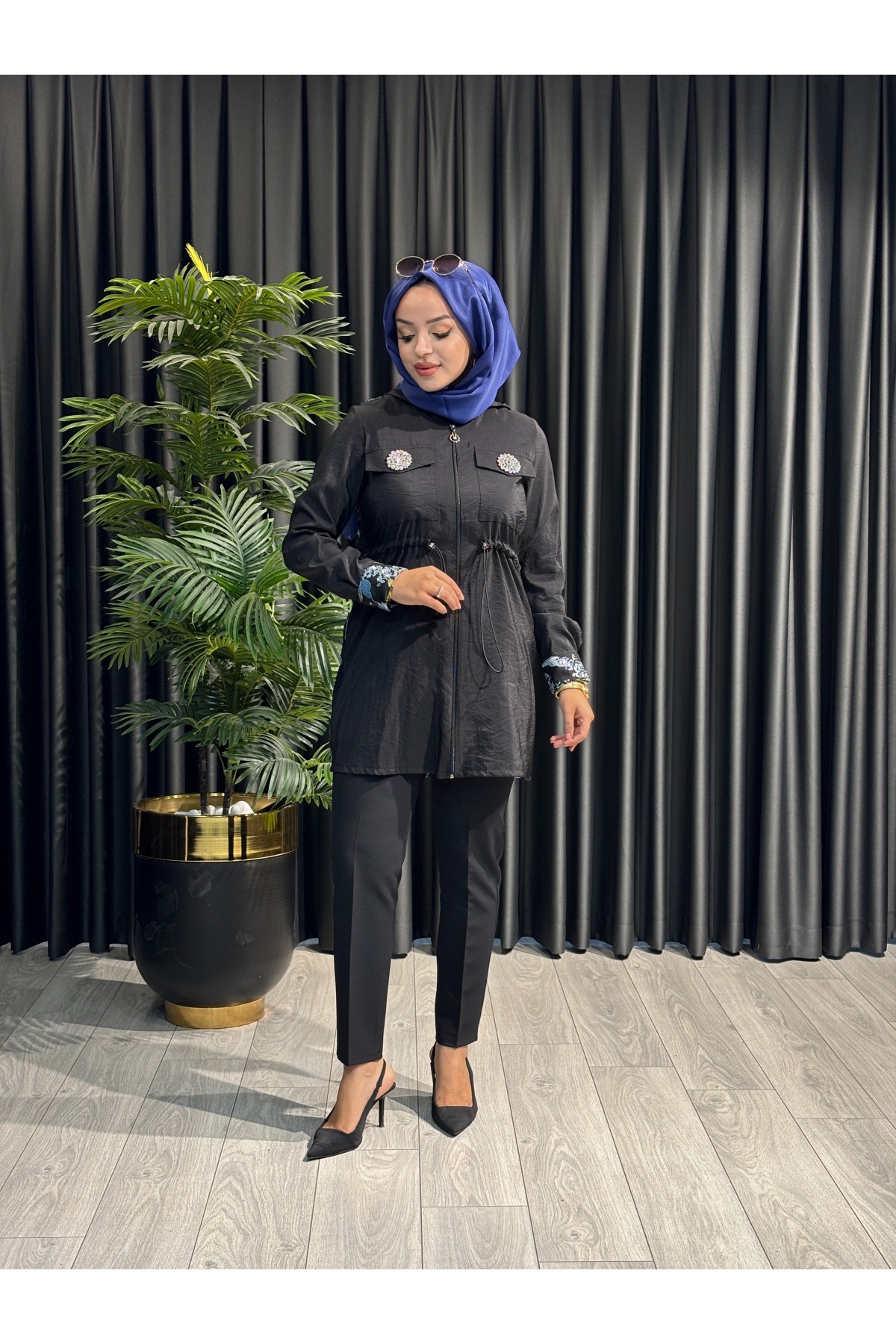 SELİNADA FASHION arkası nakışlı giy çık