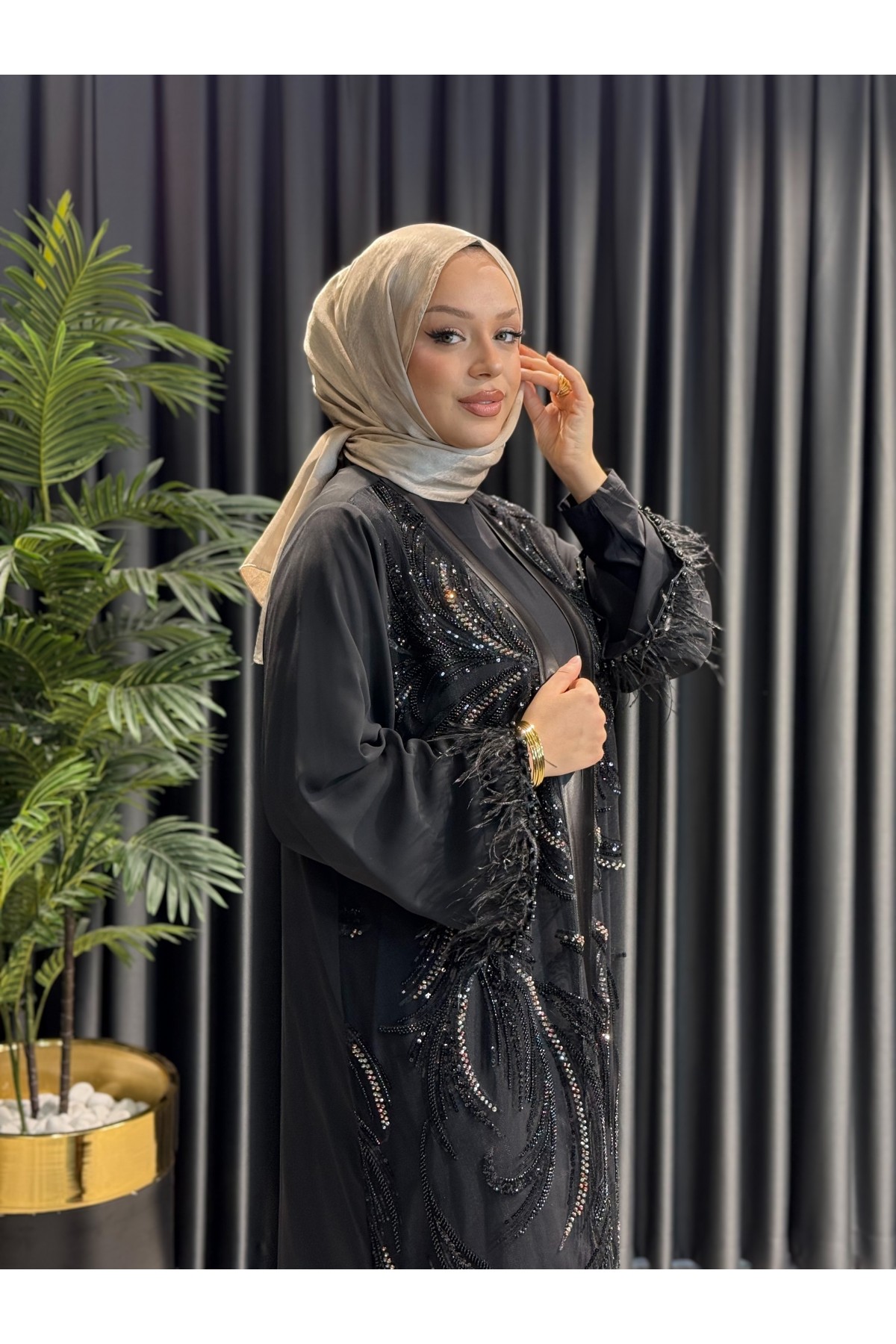 GAZELLA ABAYA TAKIM-42931