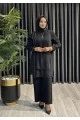 BEHREM KREP TAŞLI PANTOLONLU TAKIM 60022