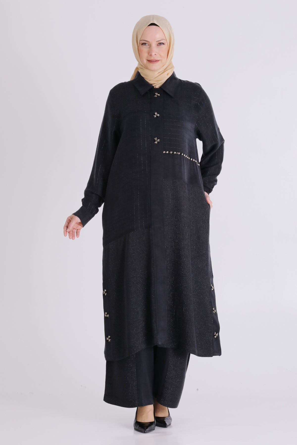 BEHREM İKİLİ TAKIM 35151 SİYAH