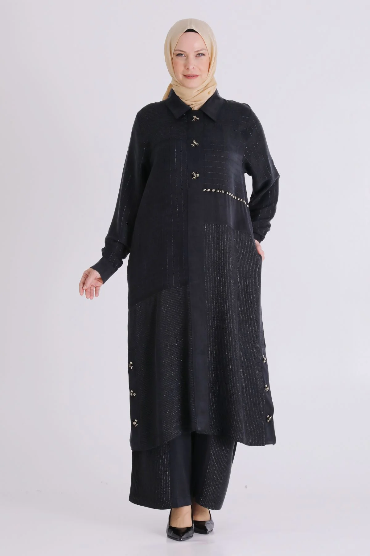BEHREM İKİLİ TAKIM 35151 SİYAH