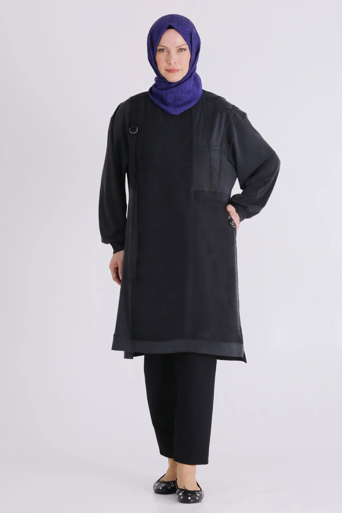 BEHREM TUNİK 20143 SİYAH