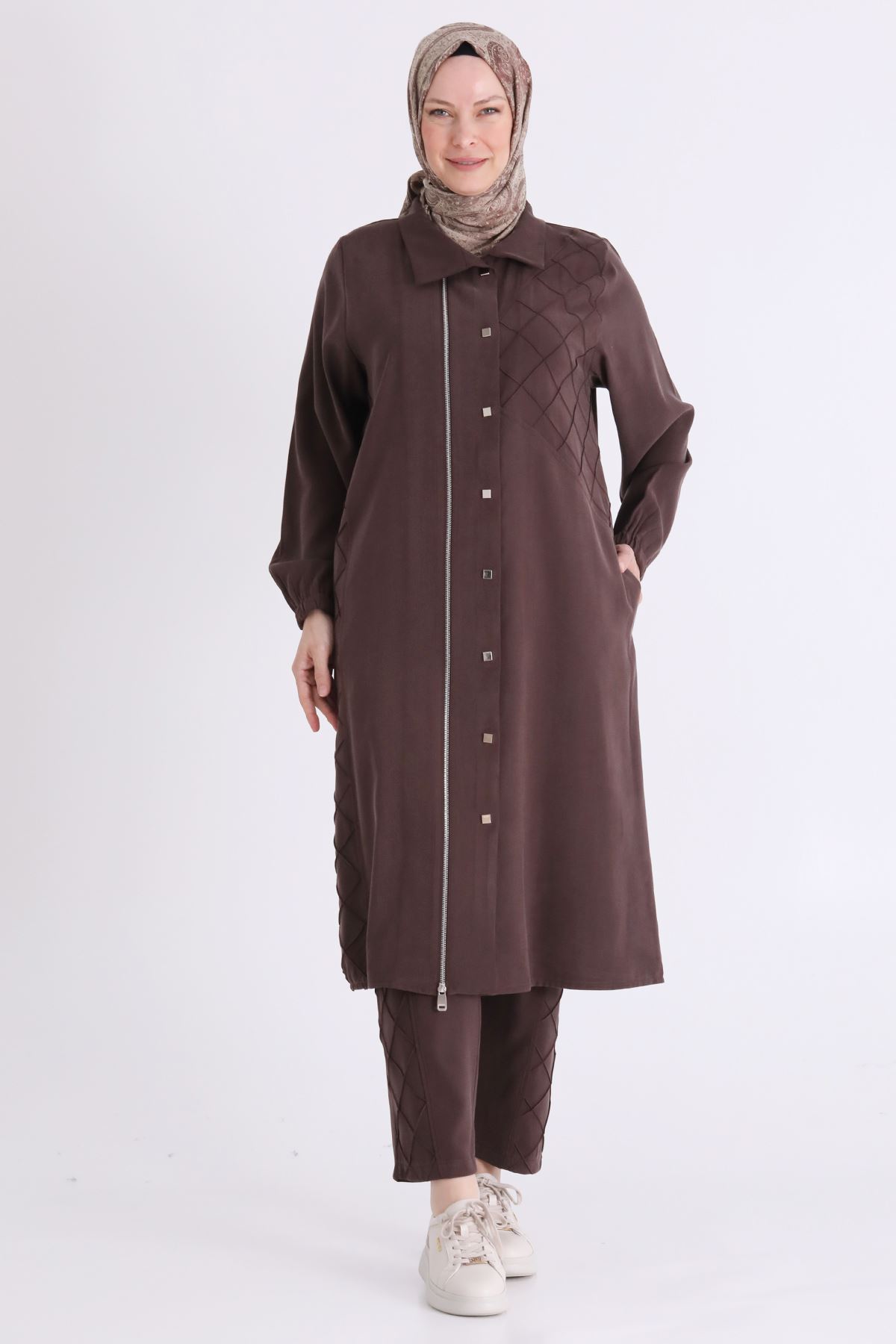 BEHREM İKİLİ TAKIM 35153 KAHVE