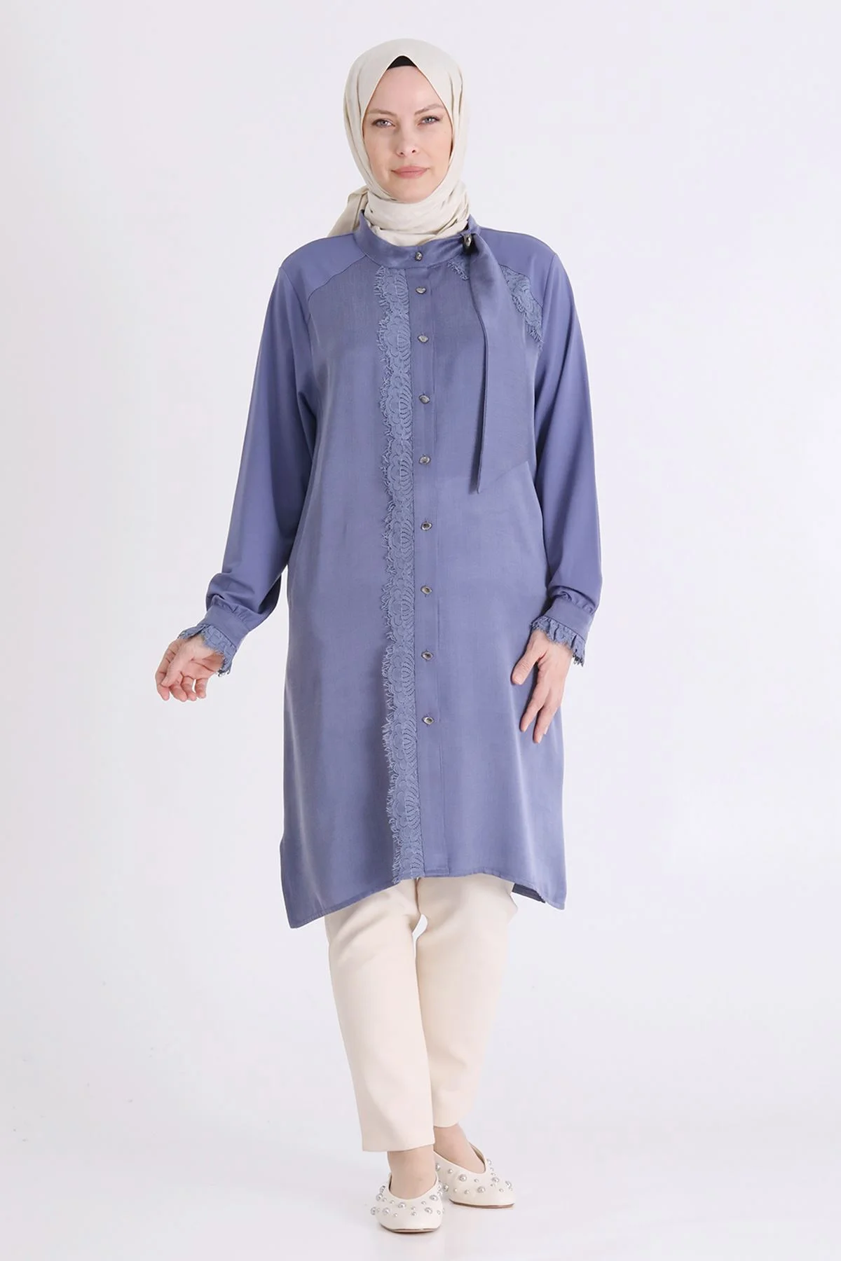 BEHREM 23043 TUNİK LİLA