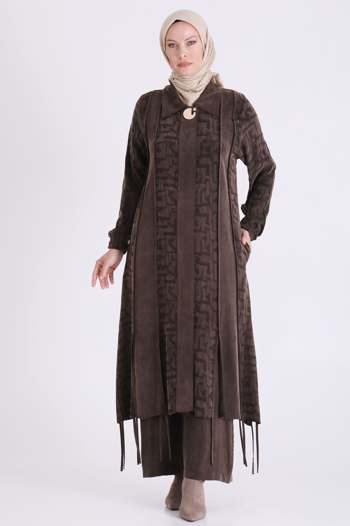 BEHREM İKİLİ TAKIM 35162 KAHVE