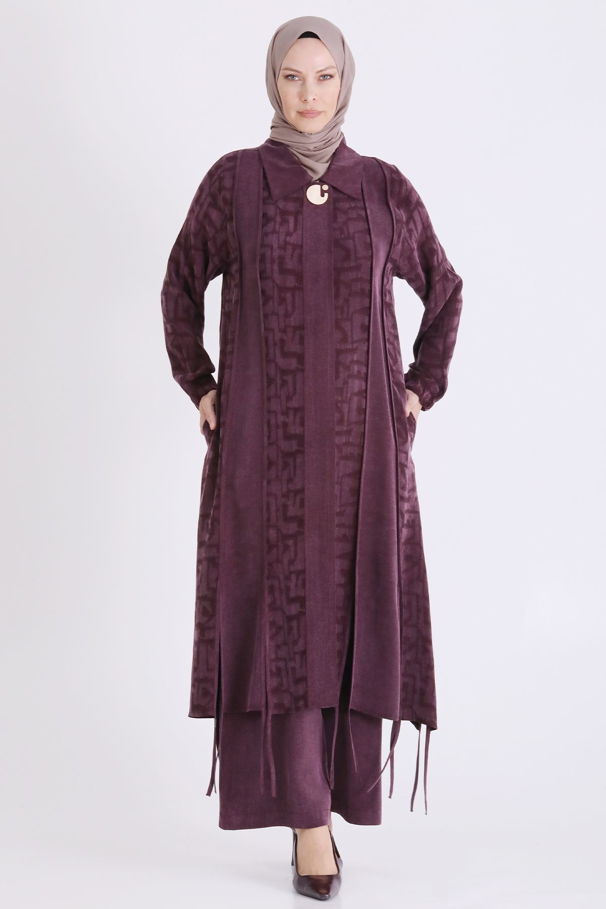 BEHREM 35162 İKİLİ TAKIM BORDO