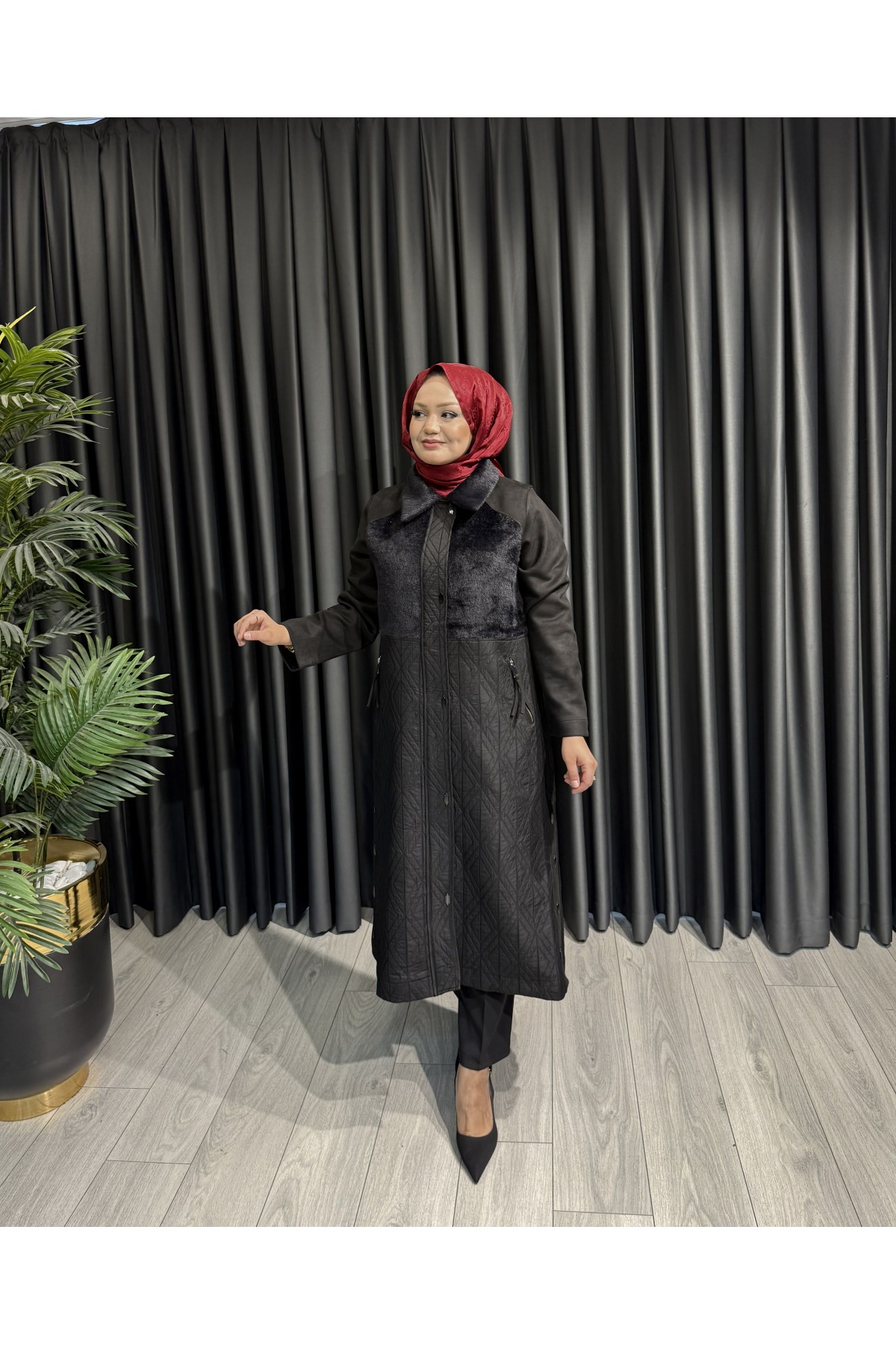 BEHREM 25162 KAP SİYAH