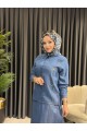 Behrem,tensel kumaş,etekli takım