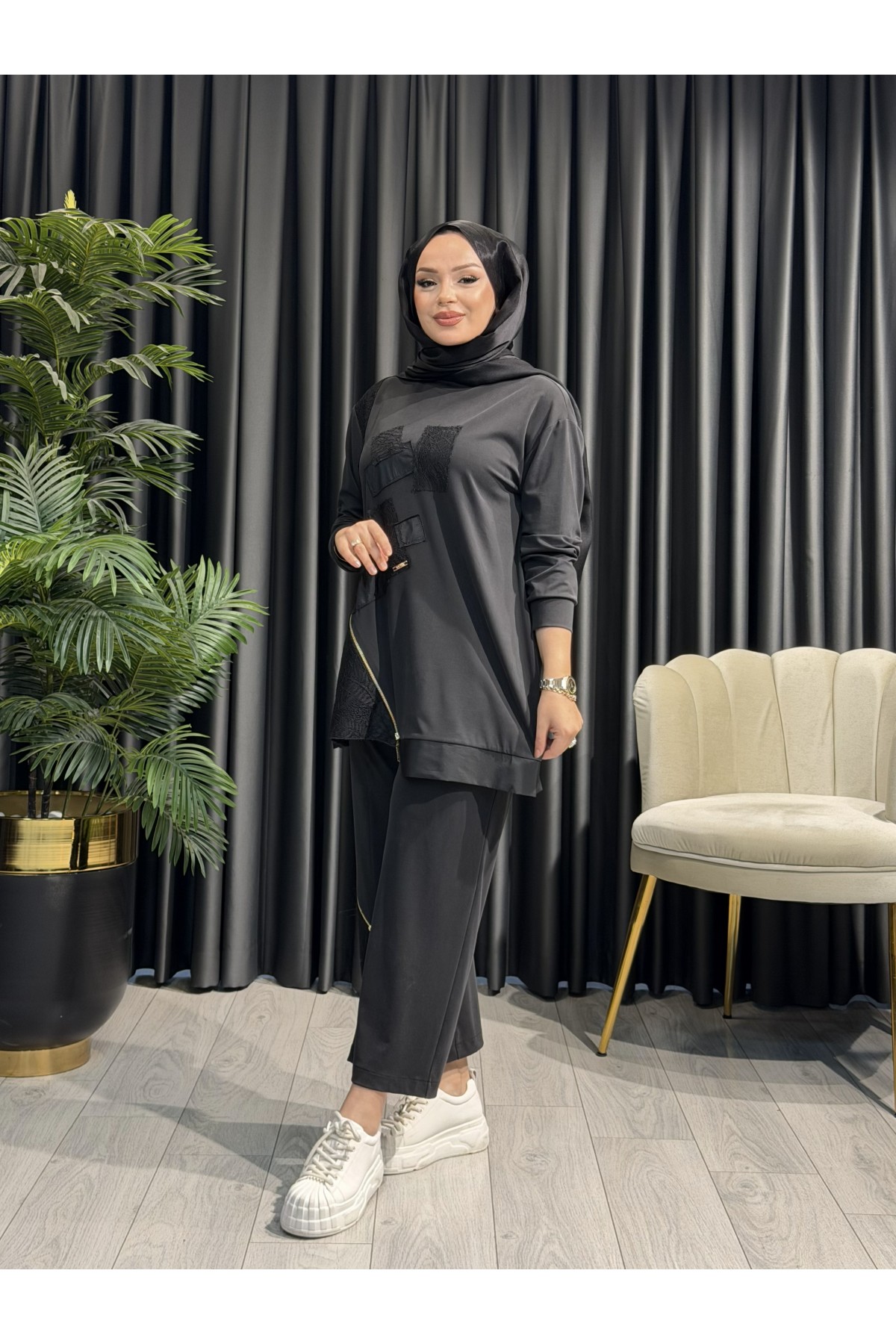 MEVA PLUS ÖRME TAKIM 275 SİYAH
