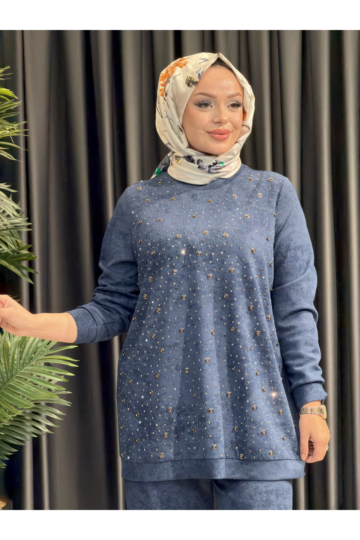 ORHAN STORE İKİLİ TAKIM 2701 İNDİGO