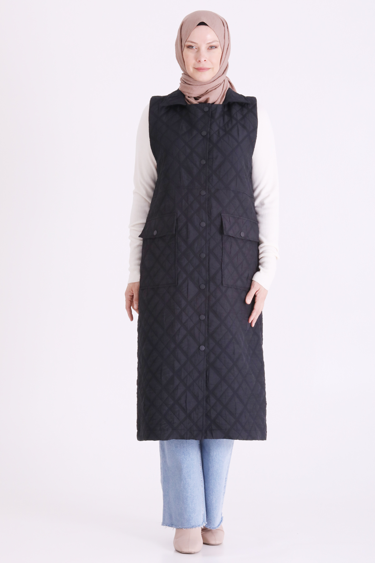 VEKA 3004 YELEK SİYAH