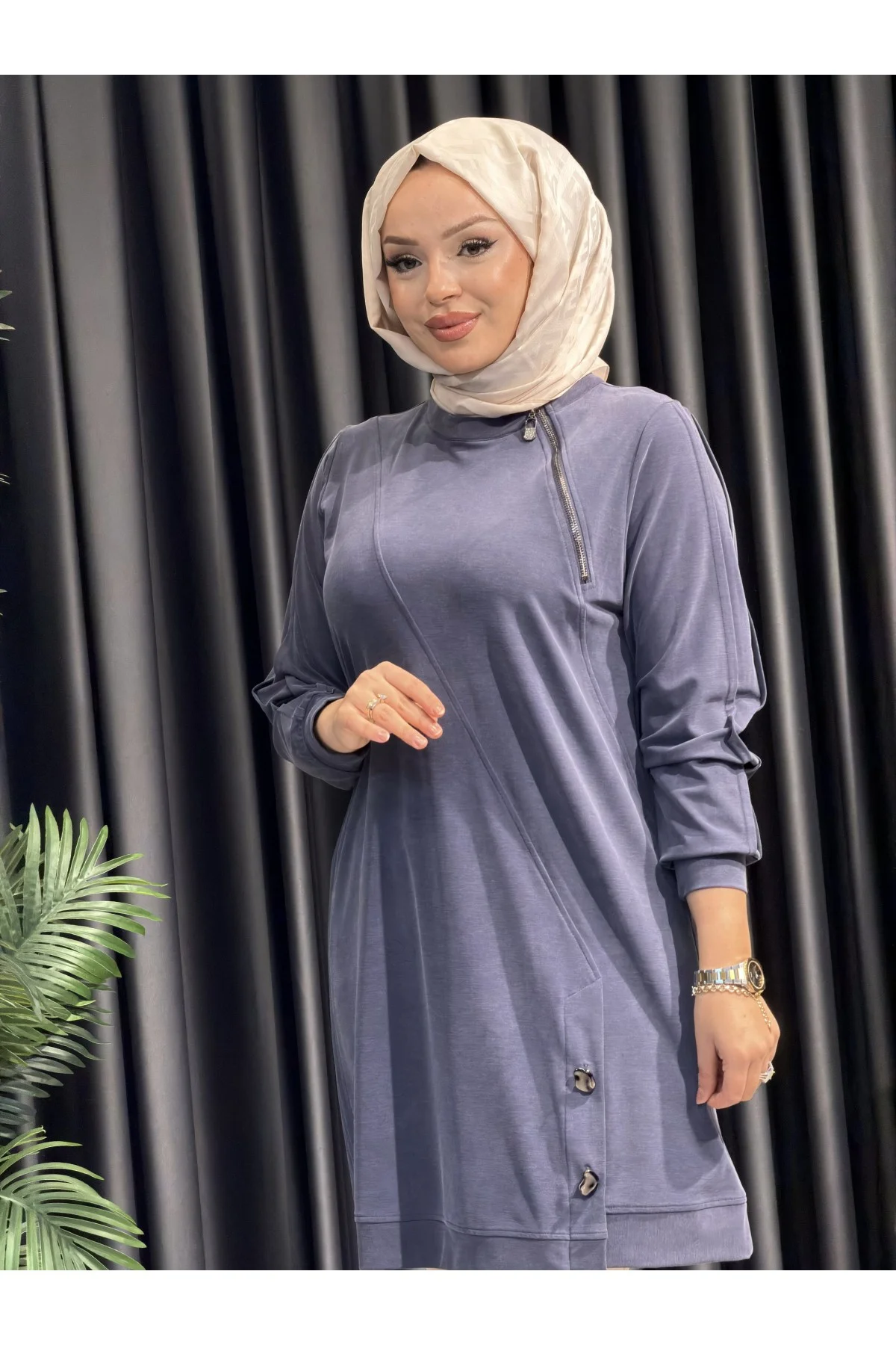 Behrem,tunik,lyocell kumaş